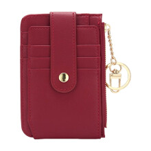 Women's Genuine Leather RFID Wallet Bifold with 12 Card