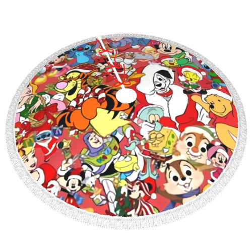 Mickey Mouse Christmas tree skirt 48 inch 2