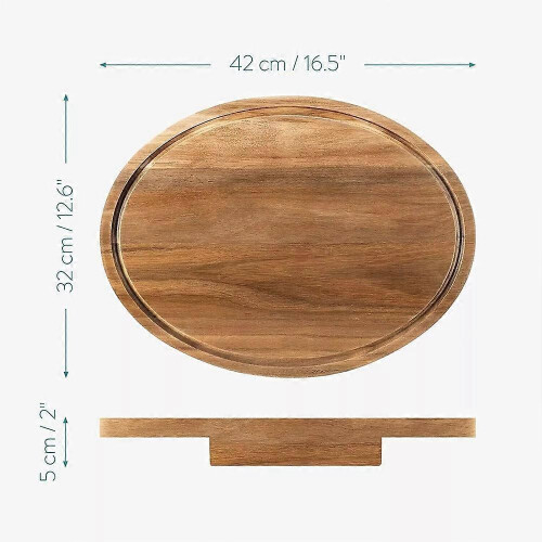 (Round) Corner Cutting Board, Corner Countertop Cutting Board for Kitchen Counter 2