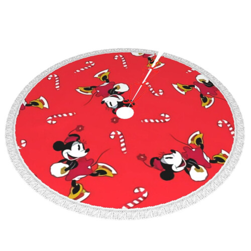 Mickey Mouse Christmas tree skirt 36 inch 1