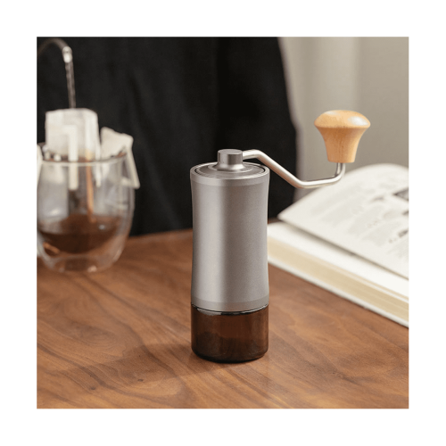 Manual Coffee Grinder Stainless Steel Burr Adjustable 2