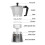 Moka Pot Espresso Maker for Stovetop 6-Cup 5