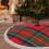 Christmas Tree Skirt Plaid 36 Inch 8