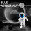 Suspended Astronaut Ornament for Aquariums 1pc 4