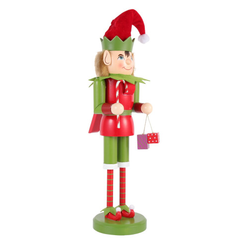 Classic wooden nutcracker Christmas decoration 1 piece 2