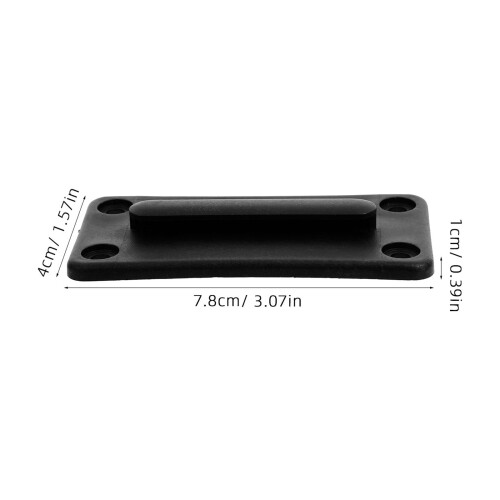 LIYUNMIAO wall-mounted plastic belt receiver set 2