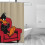 Bugs Bunny shower curtain polyester waterproof 72x72 inches 8