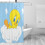 Bugs Bunny shower curtain polyester waterproof 72x72 inches 3