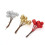 Glittered Berry Picks Christmas Decoration Silver 10pcs 3