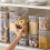 Clear Plastic Airtight Storage Jars with Lids 4-Pack 6