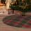 Christmas tree skirt plaid 48 inch thick rustic holiday 8