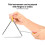 Metal Triangle Hand Percussion Instrument 2-Piece 6