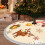 Christmas Tree Skirt 48 Inch Rustic Holiday Decor 8