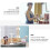 T-shape earring storage rack acrylic 1 pc 3