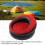 Inflatable Chair Flocked Surface Red 1 Piece 7