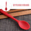 Silicone Mixing Spoon for Baking and Serving 1 pc 7