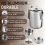Stainless Steel Stovetop Coffee Percolator 9 Cup 5