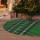 Christmas Tree Skirt Plaid 36 Inch 8