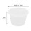 Disposable Plastic Soup Containers with Lids US Made 50 Pcs 2