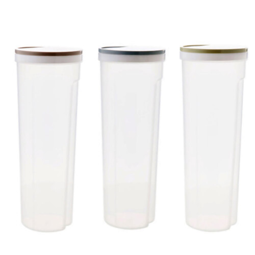 Plastic Spaghetti Pasta Storage Container with Locking Lid 2