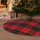Christmas Tree Skirt Plaid 48 Inch 8