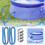 Jacenvly pool pump replacement hose 1.5-inch diameter 1