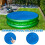 Round above-ground pool cover protector black 1 piece 1