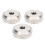 Silver Trumpet Valve Caps Metal 3 pcs 2