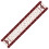 Christmas table flags embroidered deer linen 2 pcs 1