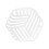 Kitchen Sink Draining Rack Basket White Plastic 8.6 Inch 1
