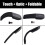 Wireless Mouse 2.4GHz Foldable Arc Design Black 2