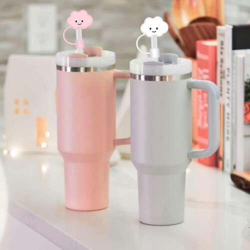Cloud Shape Straw Covers for Stanley Tumbler 10mm 6 Pack 2
