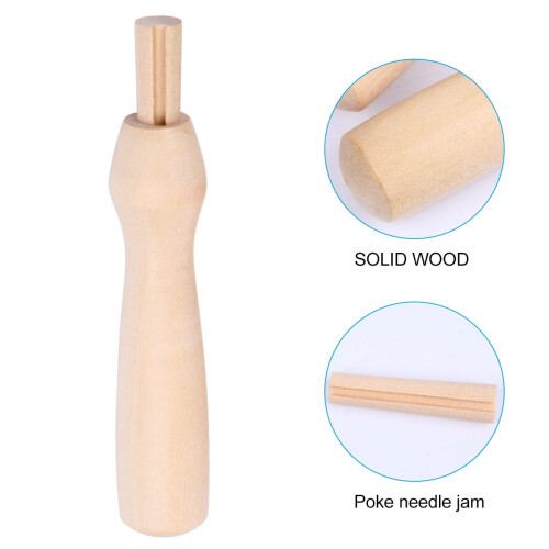 Poking Needle Wooden Handle 5PCS 2