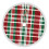 Christmas tree skirt plaid 48 inch 1