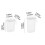 Pedty Cold Brew Pot White 1 Gallon with Spigot 3