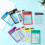 8-Digit solar calculator transparent large LCD ultra-thin 2
