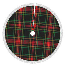 Christmas Tree Skirt Plaid 36 Inch