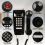 Classic Black Wall Phone Landline Single Line 2554 3