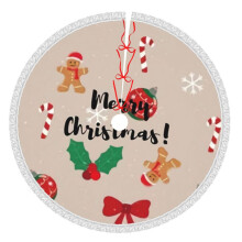 Christmas Tree Skirt 36 Inch Rustic Holiday Decor