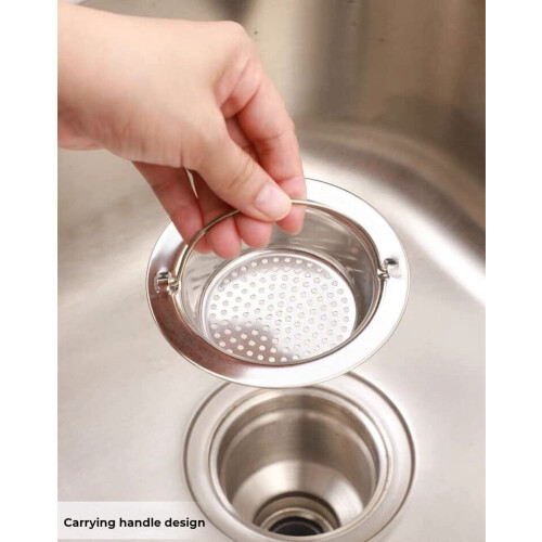 Stainless Steel Sink Strainer 4.5 inch 2 pcs 2