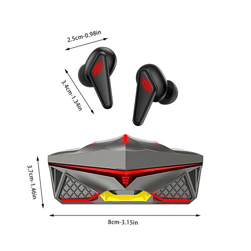 Livrdious Gaming Bluetooth Headset Wireless Stereo Noise 2