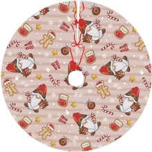 Christmas Tree Skirt 30 inches Farmhouse Holiday Decor
