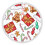 Christmas Tree Skirt 48 Inch Rustic Holiday Decor 1