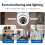 Livrdious E27 light bulb camera 1080P 360 6