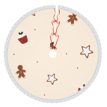 Christmas Tree Skirt 36 Inch Rustic Holiday Decor