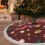 Christmas Tree Skirt 36 Inch Rustic Holiday Decor 8