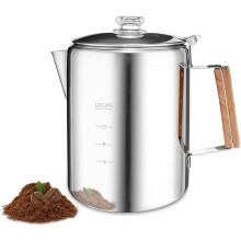 Stainless Steel Stovetop Coffee Percolator 12 Cup