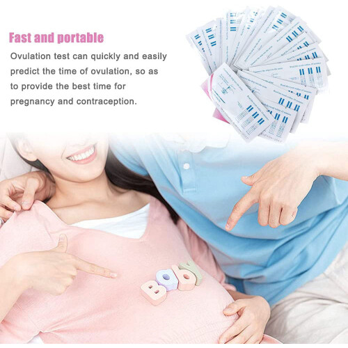 HCG pregnancy test strips urine detection 50 tests 1
