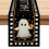 Pink Ghost Pumpkin Table Runner Halloween Decor 72x14 in 2