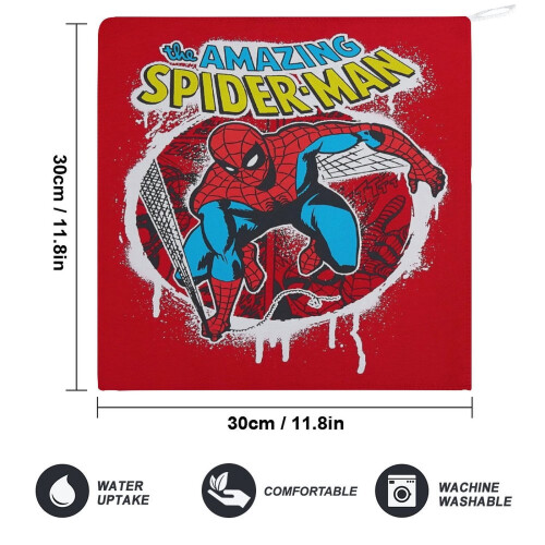 Χειροπετσέτες Spider-Man για το μπάνιο, Βαμβακερές πετσέτες προσώπου απαλές 1